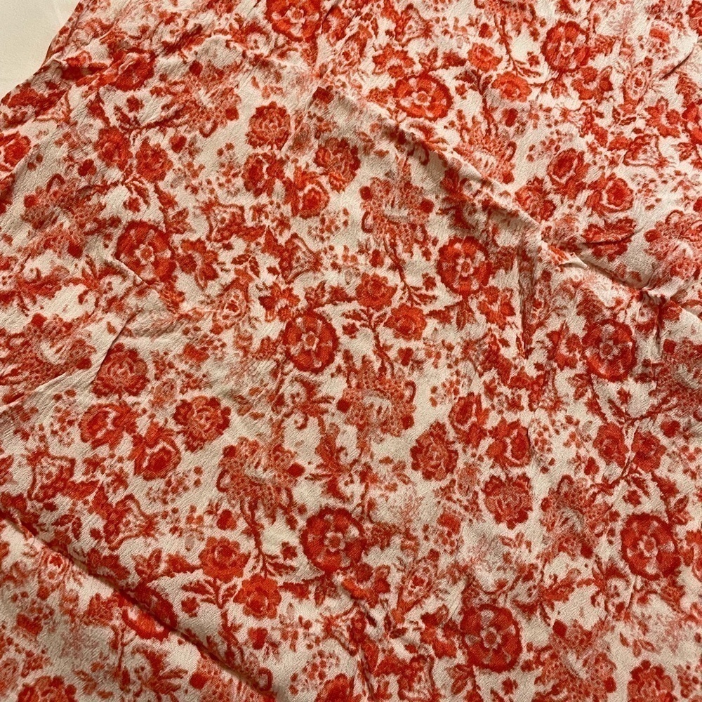 Studio B size XL red and white floral maxi dress - Picture 6 of 8